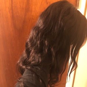 13x4 frontal loose deep wave wig 26 inch